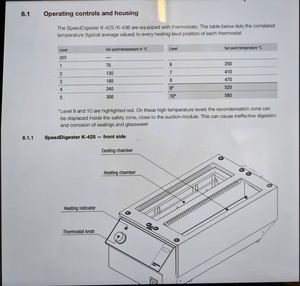 Thumbnail image of Buchi Speed Digester K-425 Digestion System Lab