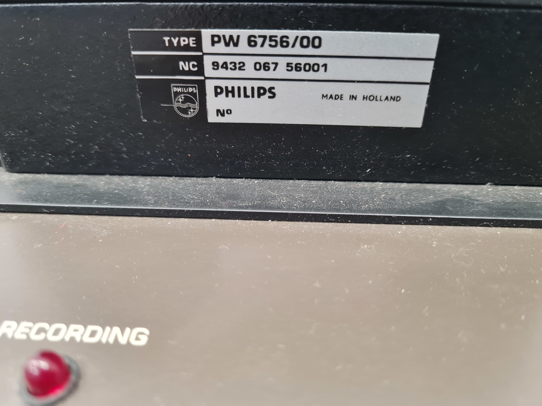 Image of Spectra-Physics Lasers Mode 127-25R with Philips Type PW 6756/00 Power Supply