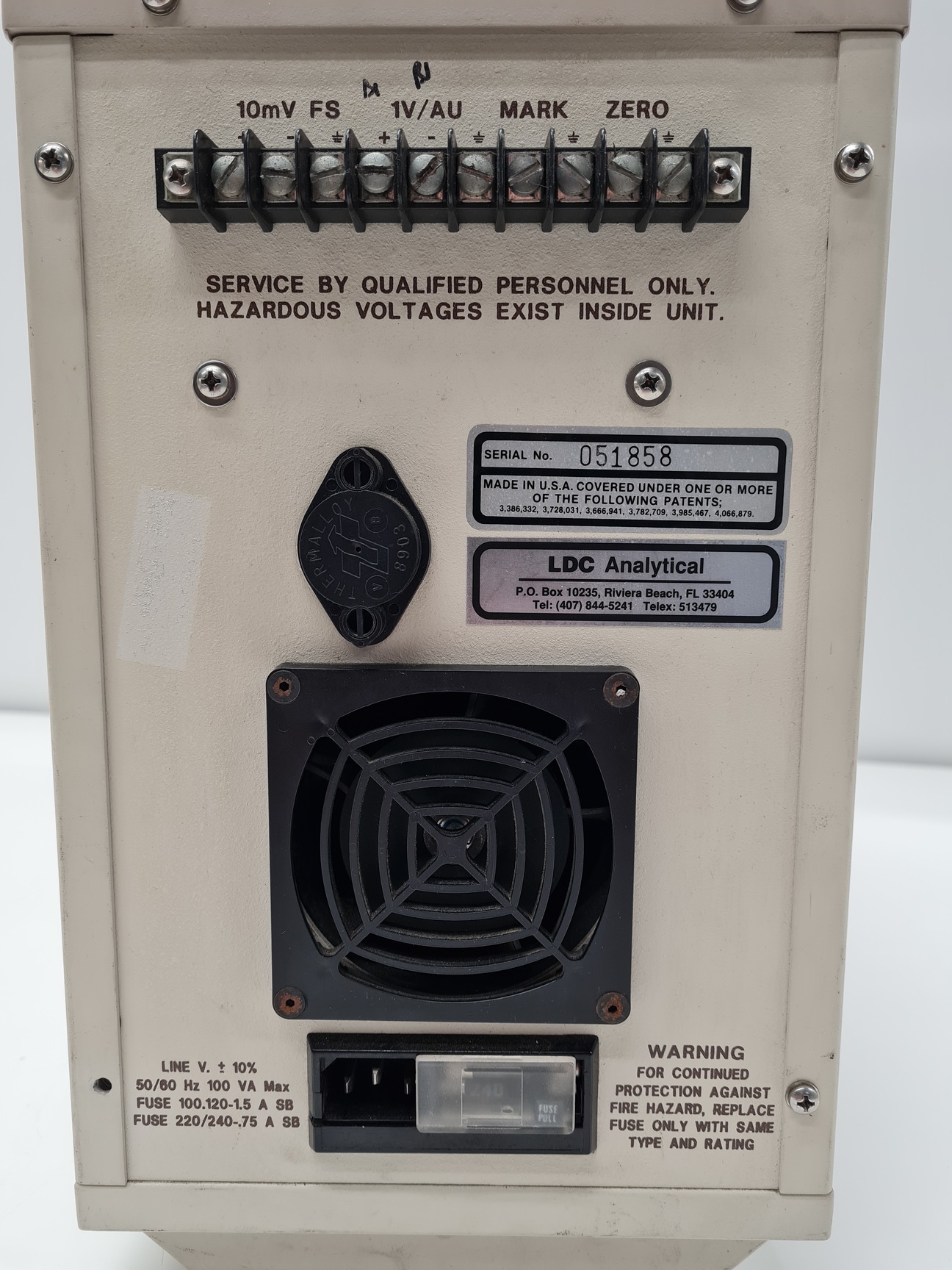 Image of LDC Analytical SpectroMonitor 3200 Variable Wavelength Detector Lab