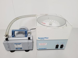 Thumbnail image of Savant Speed Vac SVC100 and Vacuubrand Type MZ2C Vacuum Pump