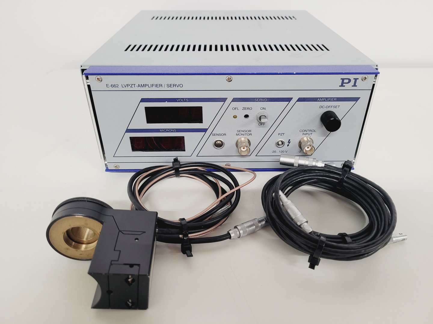 Image of PI Physics  E-662 LVPZT Amplifier Servo Controller Model E-662K005 Lab