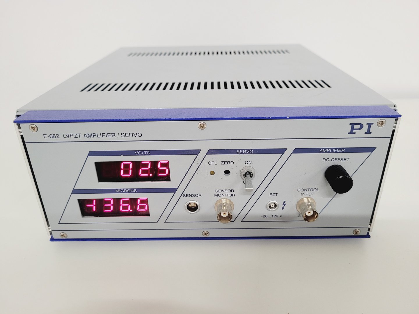 Image of PI Physics  E-662 LVPZT Amplifier Servo Controller Model E-662K005 Lab