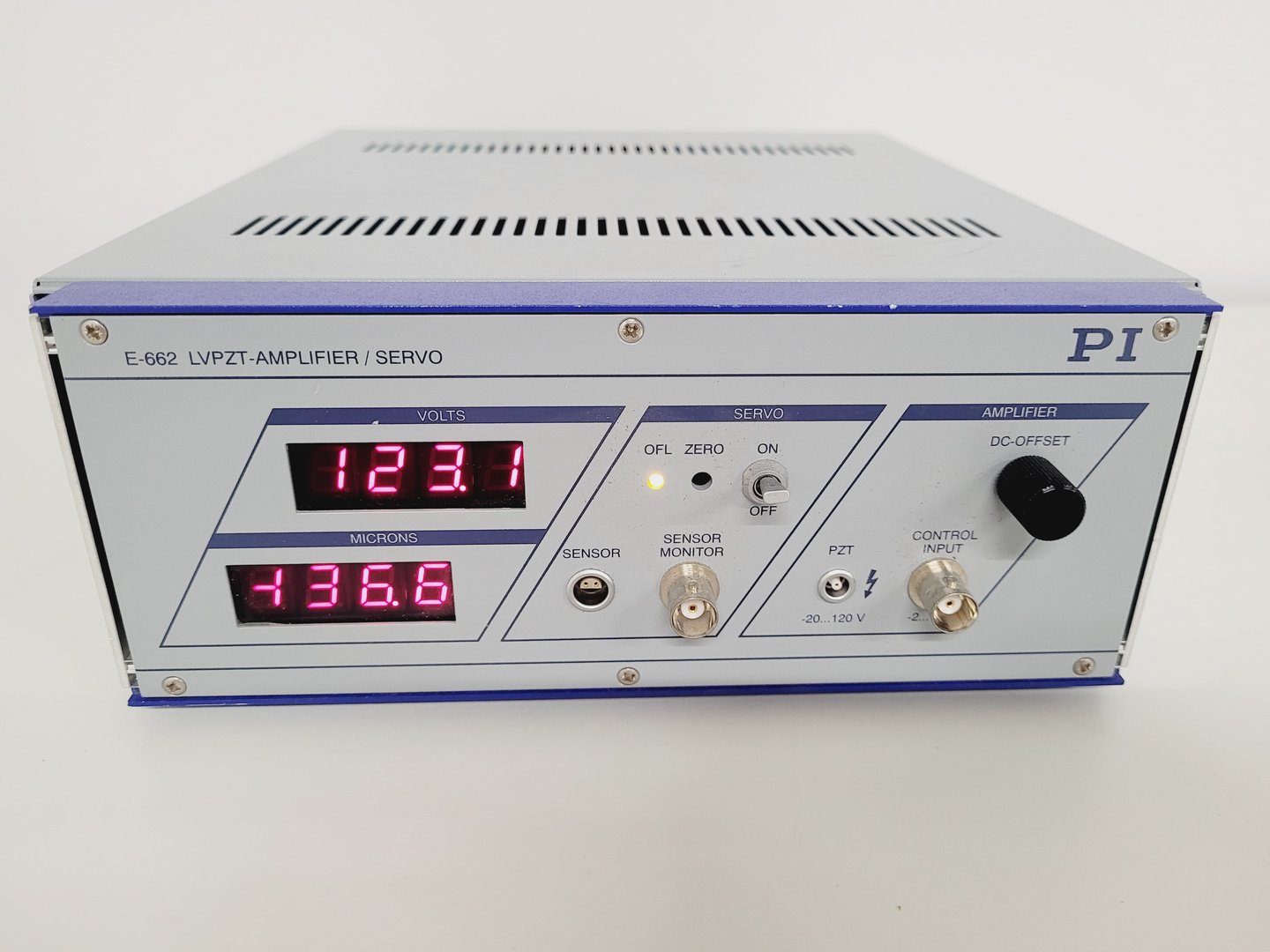 Image of PI Physics  E-662 LVPZT Amplifier Servo Controller Model E-662K005 Lab