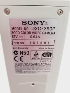 Thumbnail image of Sony 3CCD Colour Video Camera DXC-390P and Adaptor CMA-D2CE