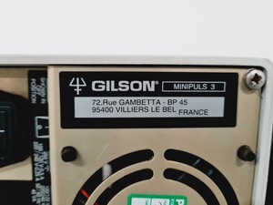 Thumbnail image of Gilson MiniPuls 3 Peristaltic Pump Lab