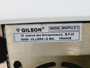 Thumbnail image of Gilson Model MiniPuls 3 Peristaltic Pump