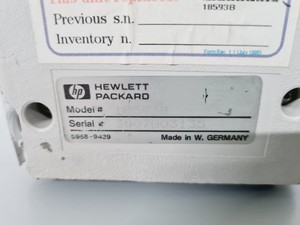 Thumbnail image of Hewlett Packard Series 6890 GC System with HP 6890 Series Injector 