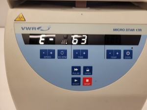 Thumbnail image of VWR Micro Star 17R Benchtop Laboratory Centrifuge Lab Spares/Repairs