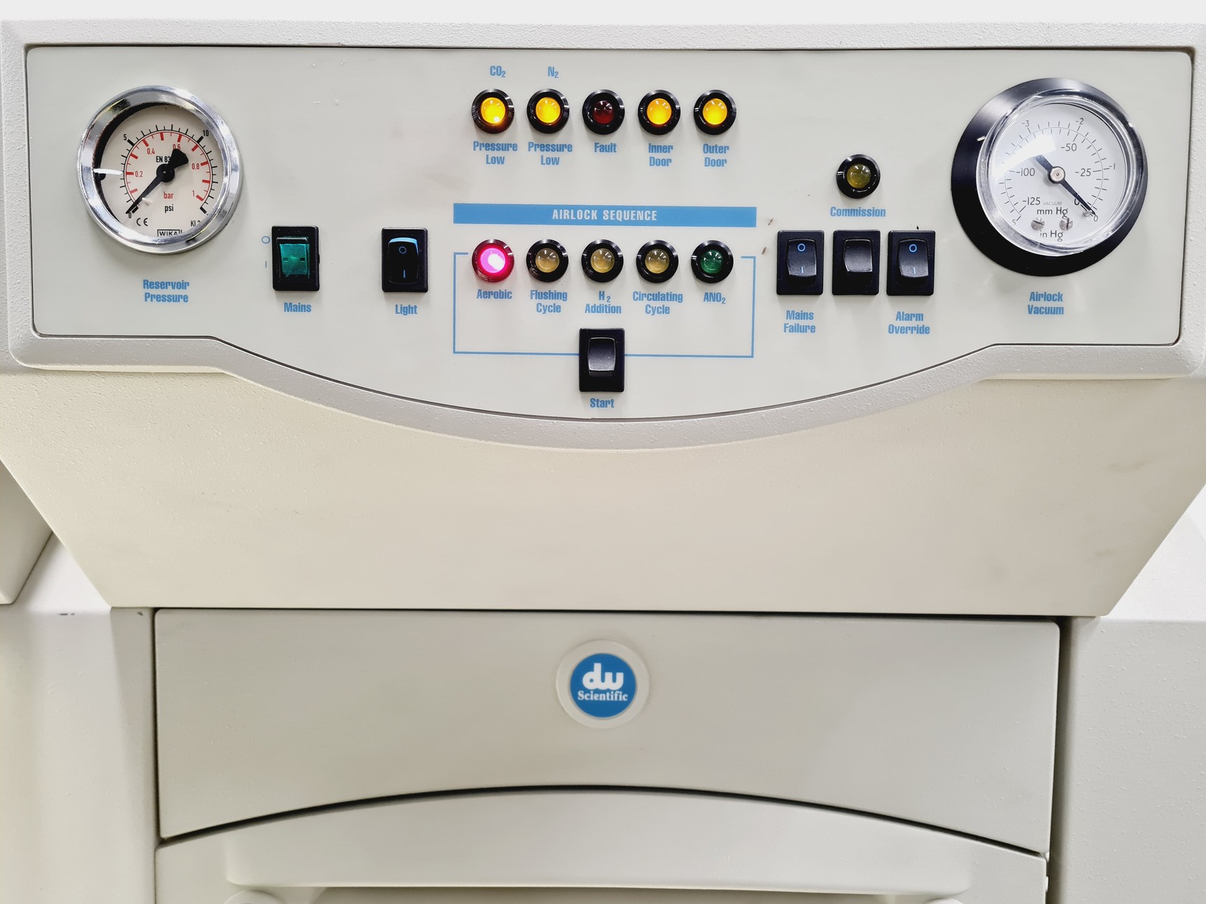 Image of DW Scientific MACS-MG-1000 Anaerobic Workstation Laboratory Incubated Glovebox 