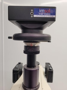 Thumbnail image of Nikon Microphot-FXA Fluorescence Microscope with HP-10101AF PSU & 4 x Objectives