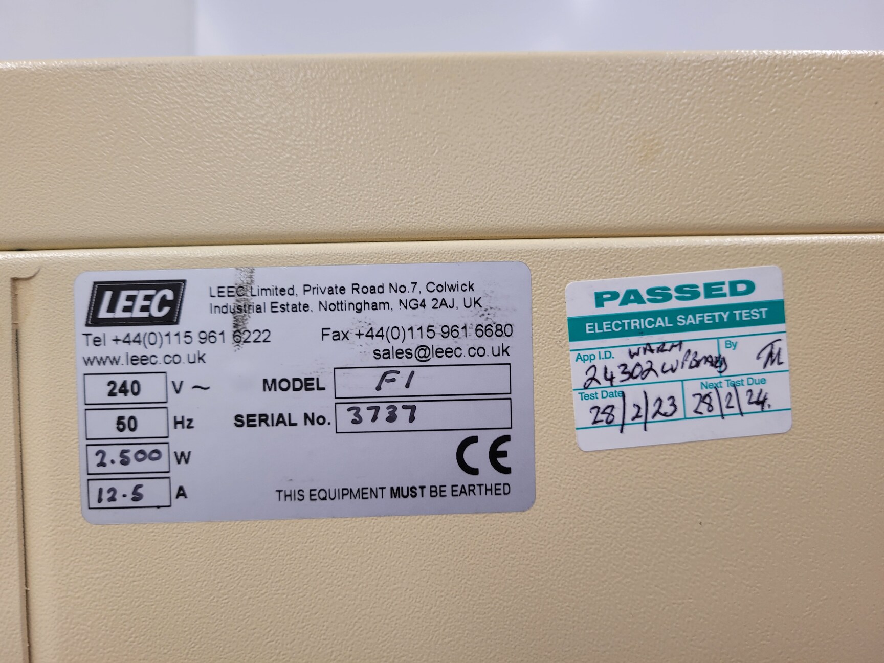 Image of LEEC F1 Model 1000 Litres Capacity Laboratory Glassware Drying Cabinet/Oven