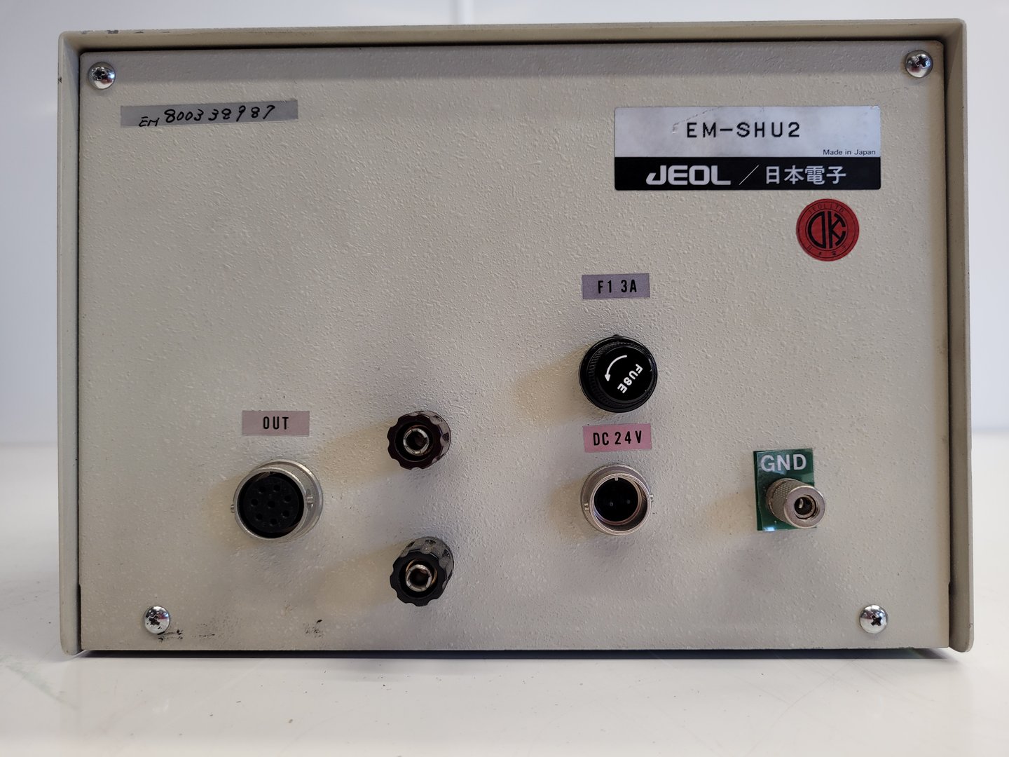 Image of JEOL EM-SHU2 Heater Control Unit Lab