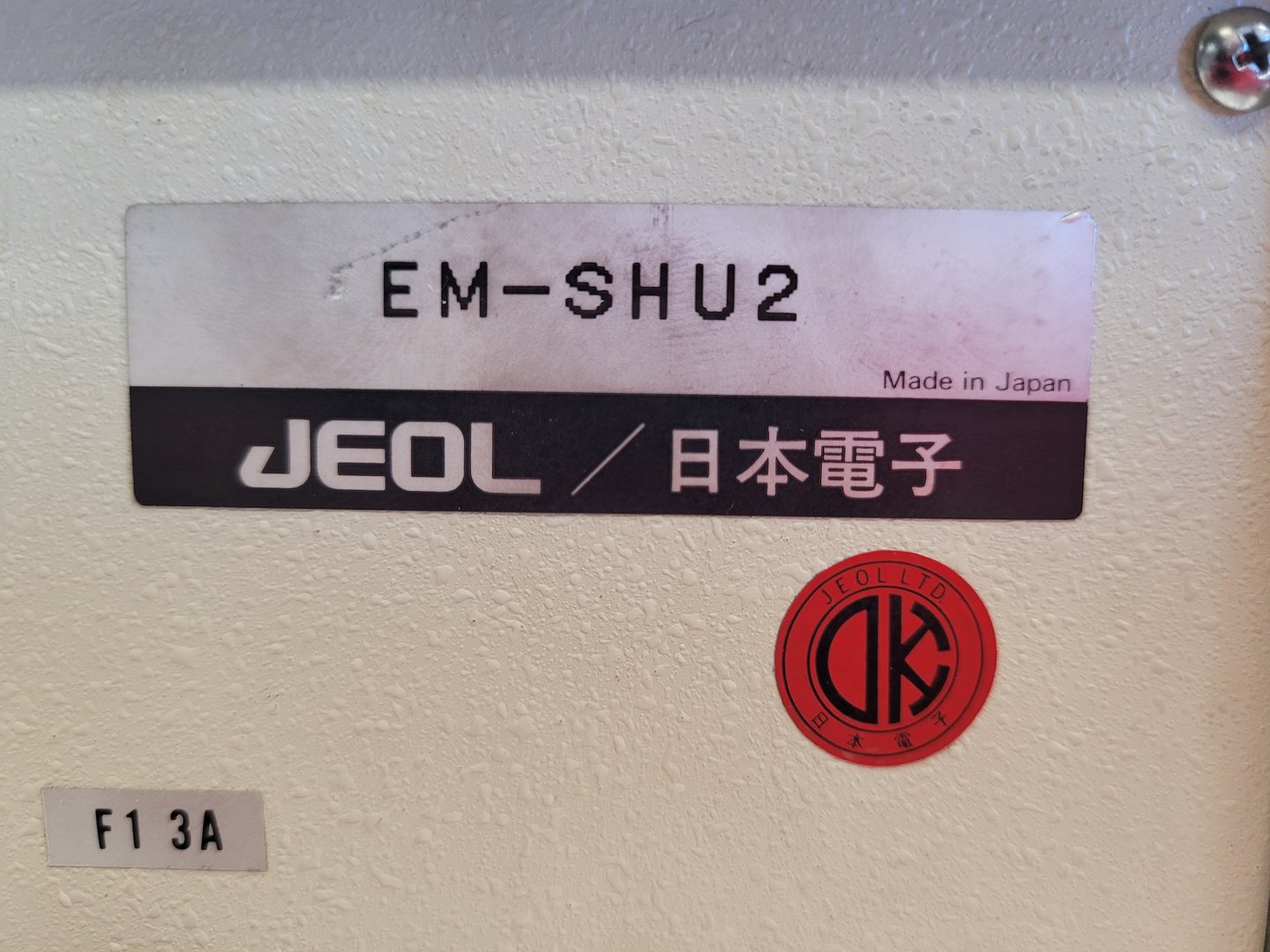 Image of JEOL EM-SHU2 Heater Control Unit Lab
