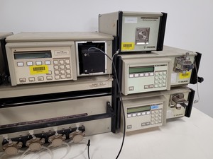 Thumbnail image of Gilson Aspec XL4  HPLC System - 305 Pump, 805 Manometric Module, 811C Mixer Lab