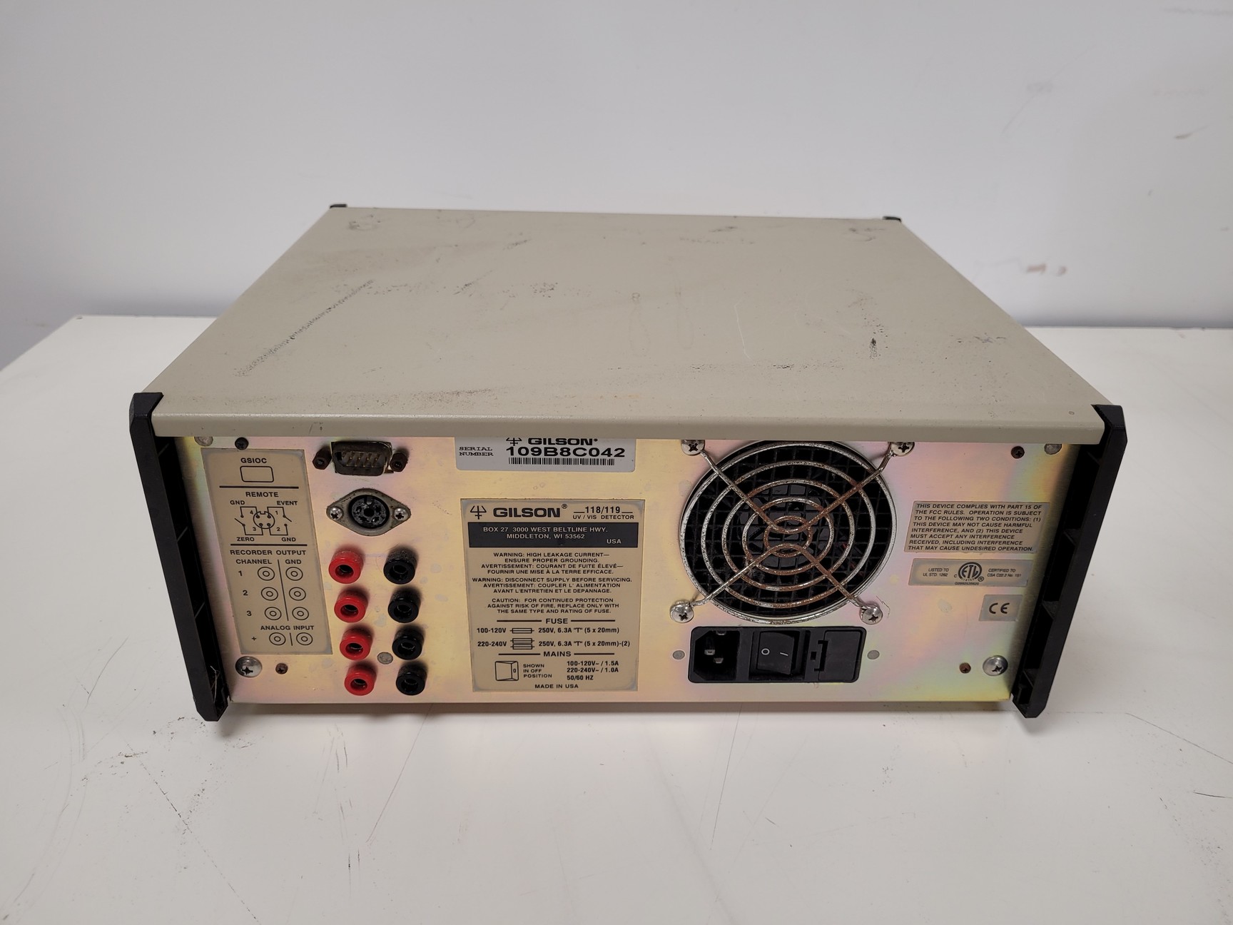 Image of Gilson Aspec XL4  HPLC System - 305 Pump, 805 Manometric Module, 811C Mixer Lab
