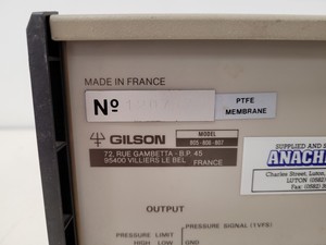 Thumbnail image of Gilson HPLC Units - 305 Pumps, 118 UV/VIS Detector, 805 Manometric Module, 811B 