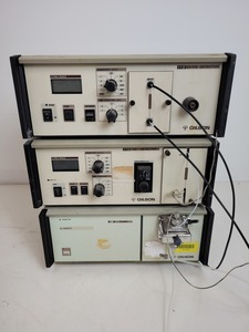 Thumbnail image of Lot of Gilson HPLC Units - 112 UV/VIS Detector, 115,  306 Pump Lab