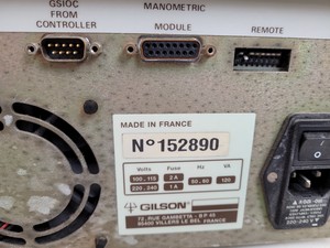 Thumbnail image of Lot of Gilson HPLC Units - 112 UV/VIS Detector, 115,  306 Pump Lab