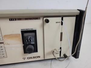 Thumbnail image of Lot of Gilson HPLC Units - 112 UV/VIS Detector, 115,  306 Pump Lab