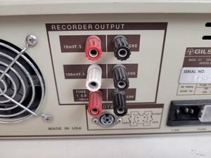 Thumbnail image of Lot of Gilson HPLC Units - 112 UV/VIS Detector, 115,  306 Pump Lab