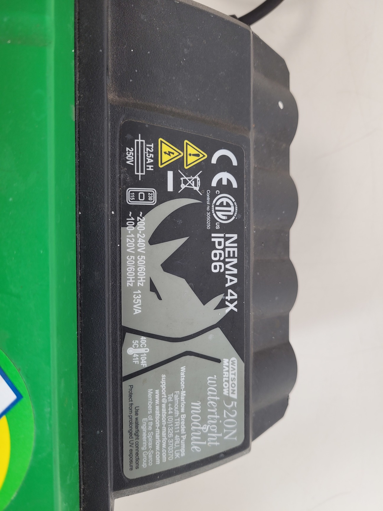 Image of Watson Marlow 520U Peristaltic Pump with Trespa Skate Lab