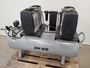 Thumbnail image of JUN-AIR Oil-Less Rocking Piston Air Compressor  Model - 2 x OF1202-150BD6