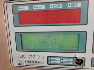 Thumbnail image of Rospen Weighing & Metering Hopper  Type - LIW S ON 3109 & LBC-2000 Controller 