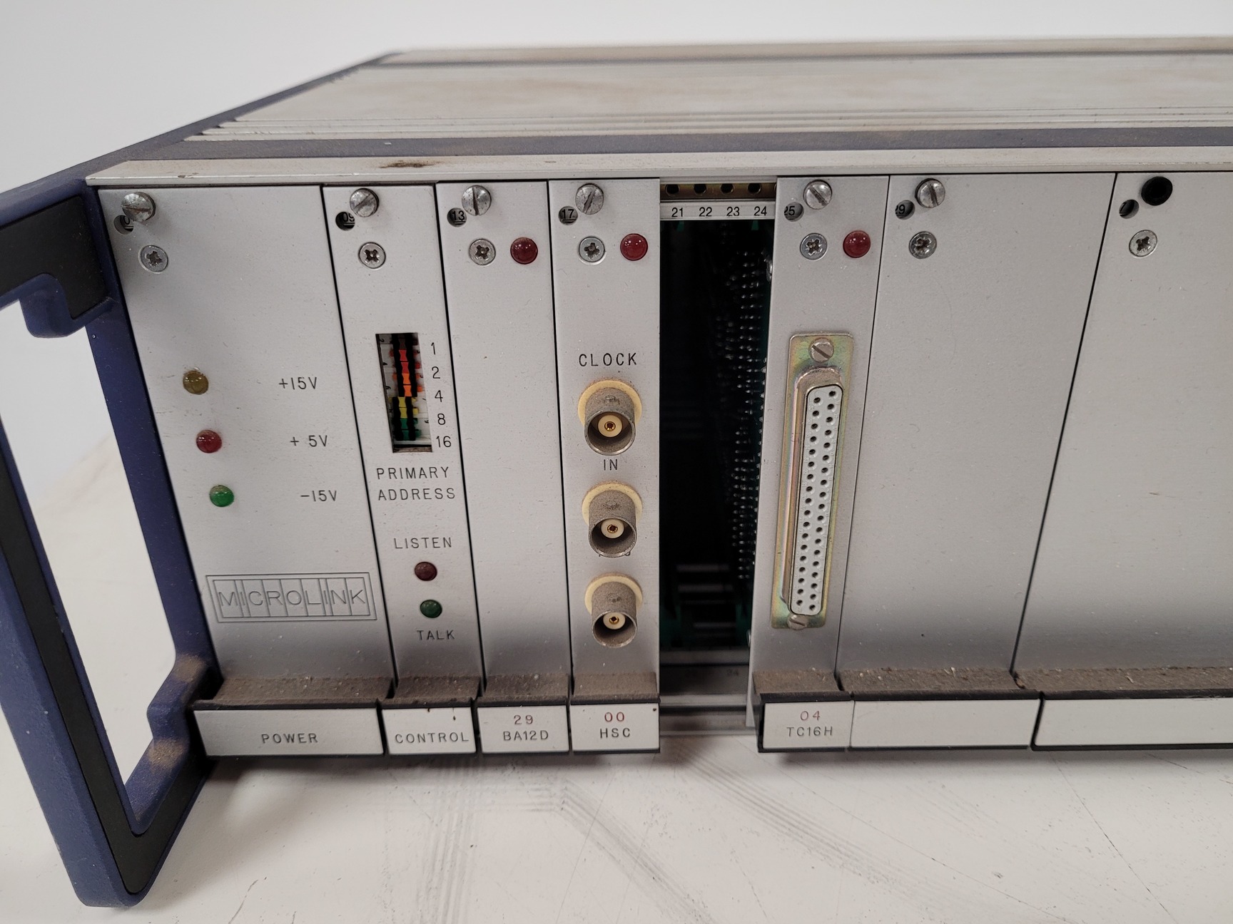 Image of 3 x Microlink Modular Rack Units - 3000 - For Measurement & Control Lab