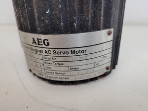 Thumbnail image of AEG Permanent Magnet AC Servo Motor  Model - BHT2202-201M PN - M42202-00M-201