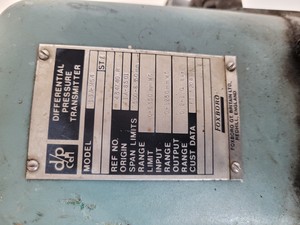 Thumbnail image of Foxboro Differential Pressure Transmitter  Model - 13A-MS4 