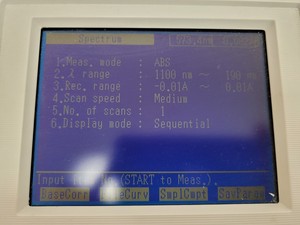 Thumbnail image of Shimadzu Camlab UV-VIS Spectrophotometer  UVmini-1240  Cat no. 206-24000-38 Lab