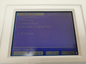 Thumbnail image of Shimadzu Camlab UV-VIS Spectrophotometer  UVmini-1240  Cat no. 206-24000-38 Lab