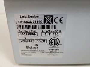 Thumbnail image of Biotage TurboVap LV Concentration Workstation Water Bath Lab
