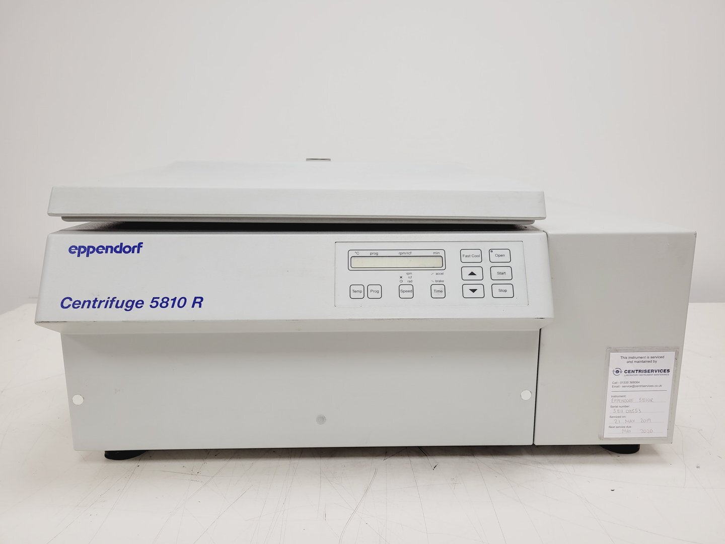 Image of Eppendorf 5810 R Refrigerated Laboratory Centrifuge w/ 4000rpm Rotor lab