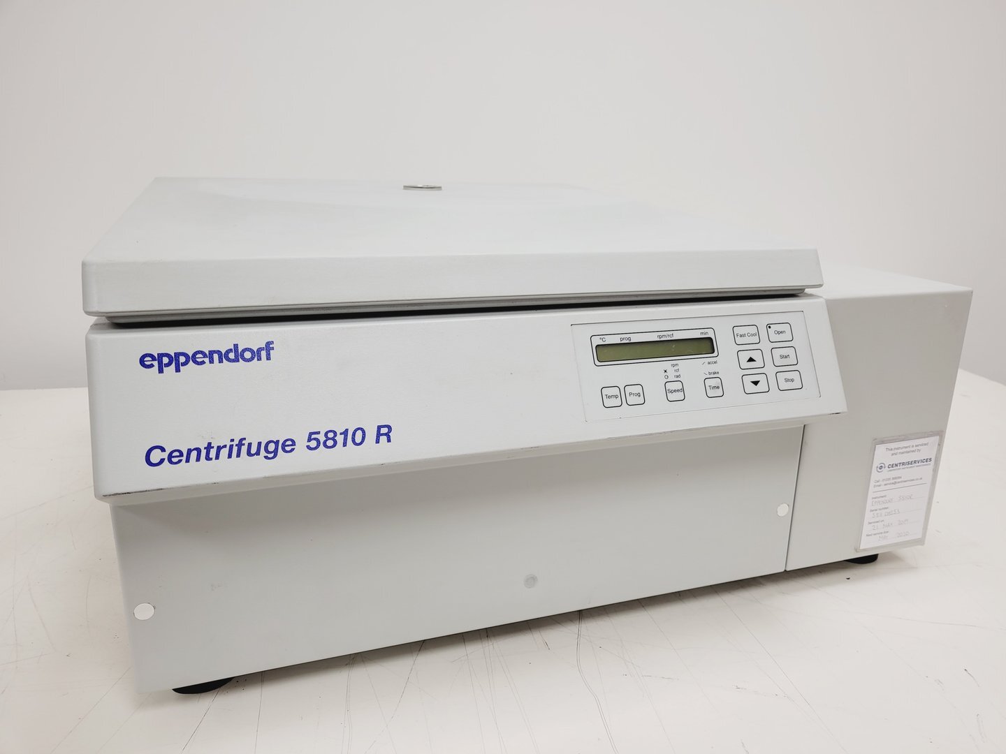 Image of Eppendorf 5810 R Refrigerated Laboratory Centrifuge w/ 4000rpm Rotor lab