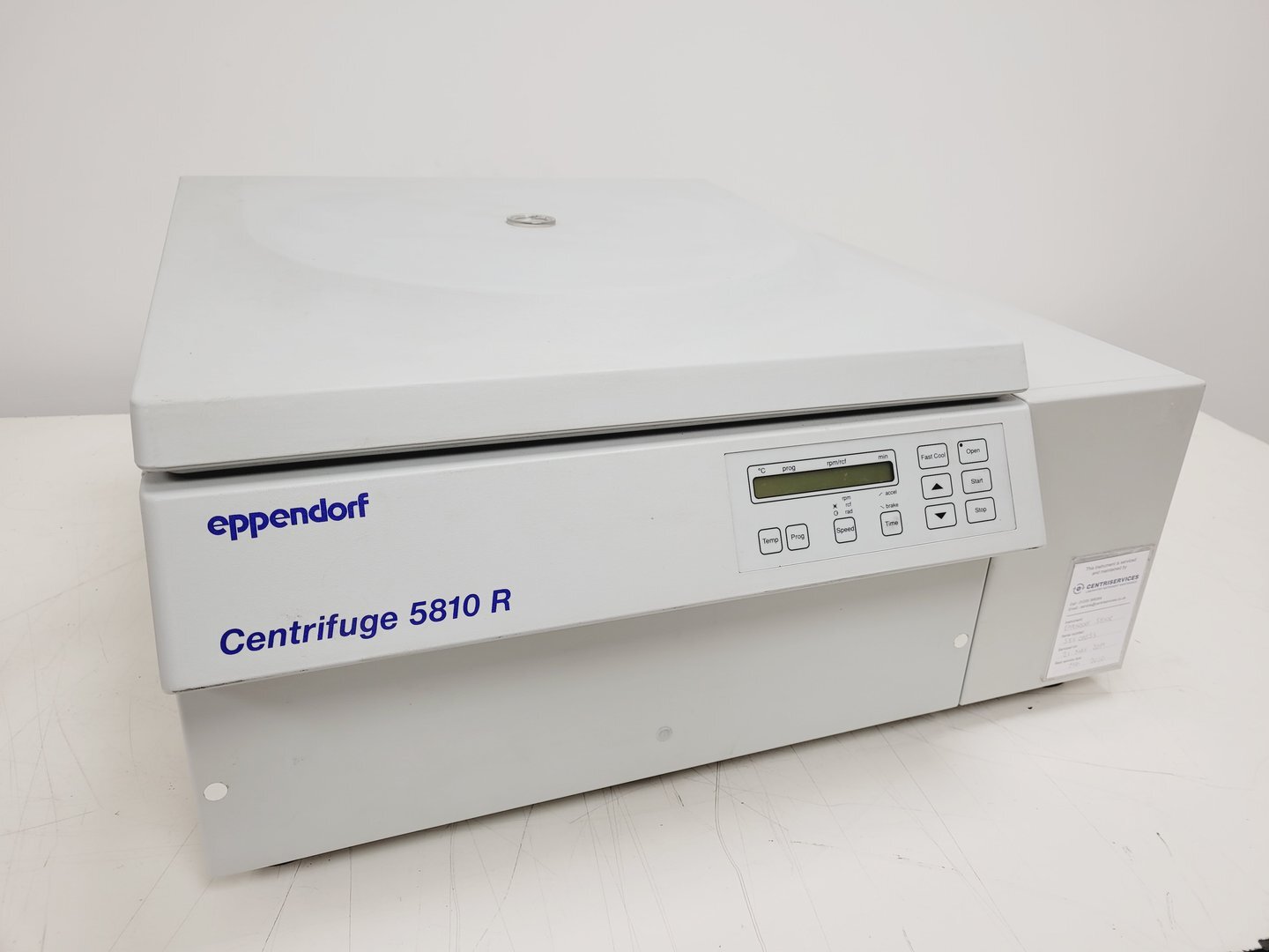 Image of Eppendorf 5810 R Refrigerated Laboratory Centrifuge w/ 4000rpm Rotor lab