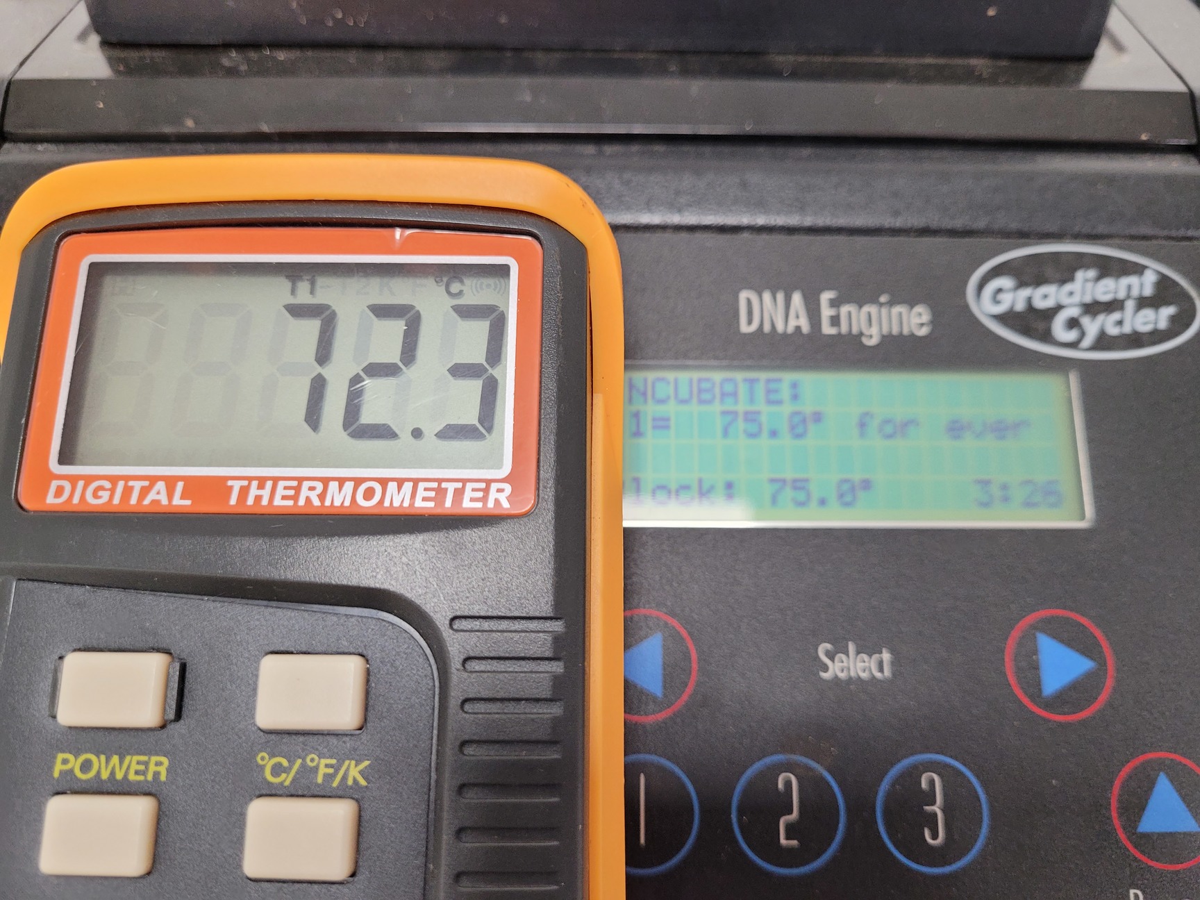 Image of MJ Research Peltier Thermal Cycler  Model - PTC-200 with 2 x Blocks Lab