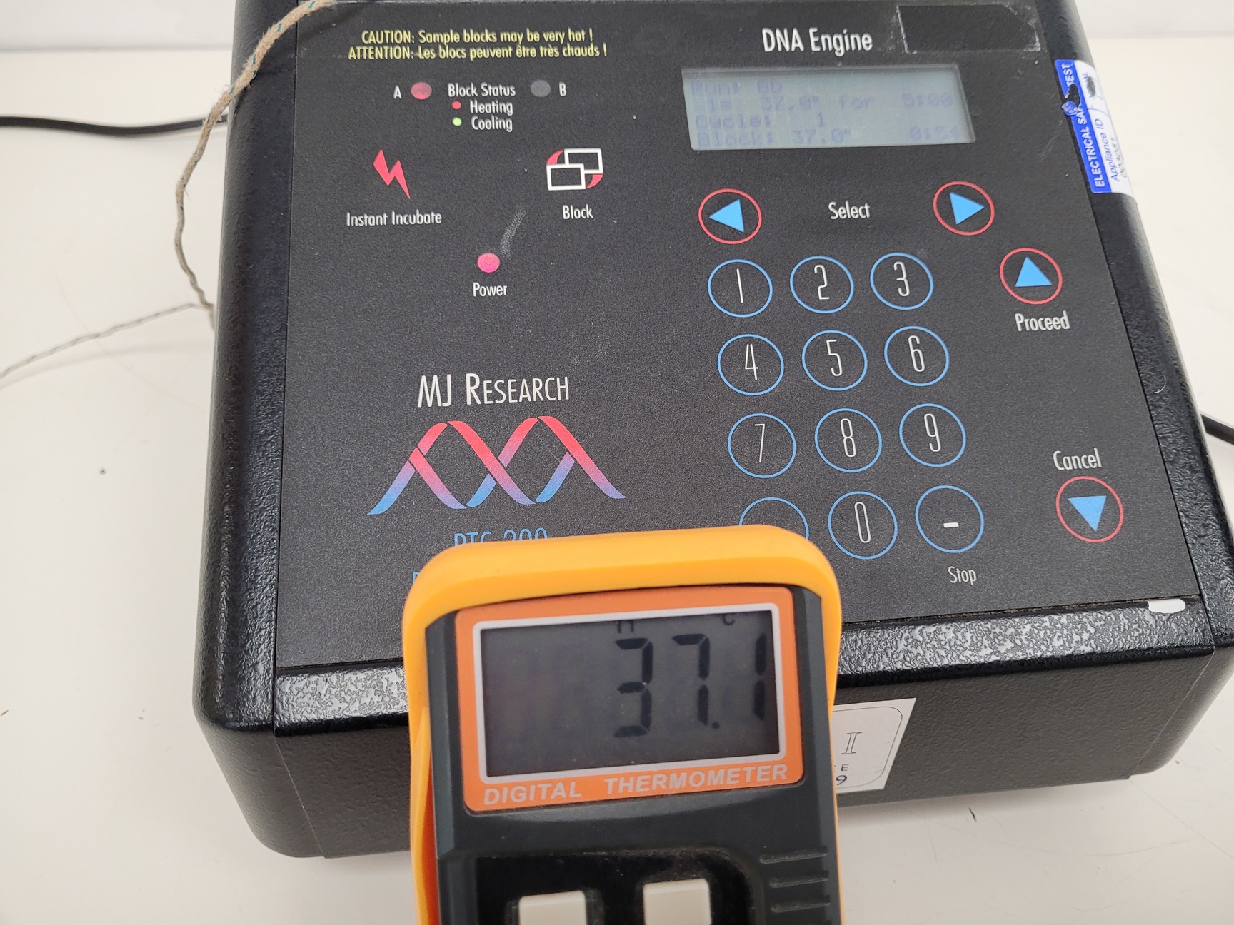 Image of MJ Research Peltier Thermal Cycler  Model - PTC-200 Lab