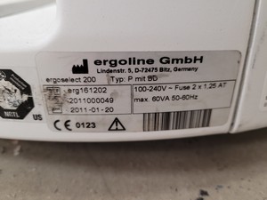 Thumbnail image of Jaeger Oxycon Ergoline Ergoselect 200 System