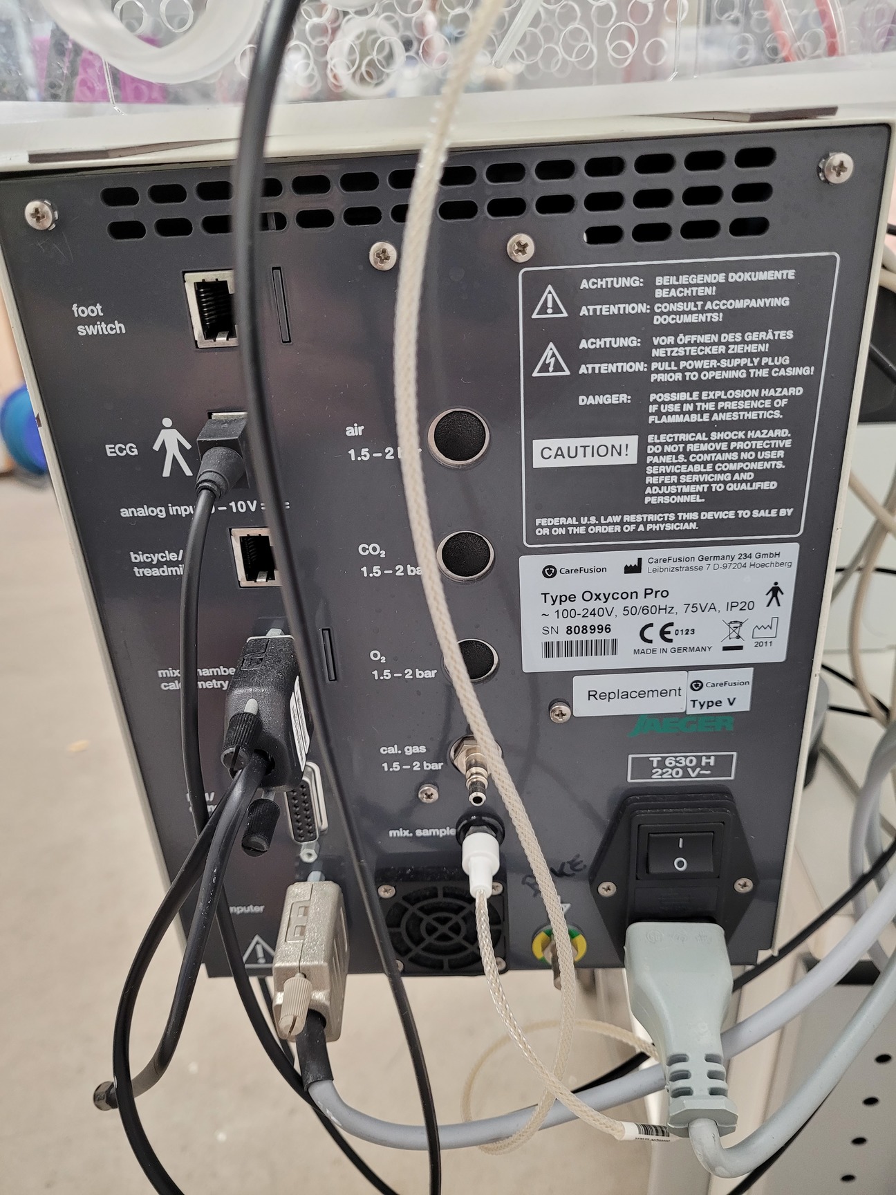 Image of Jaeger Oxycon Ergoline Ergoselect 200 System