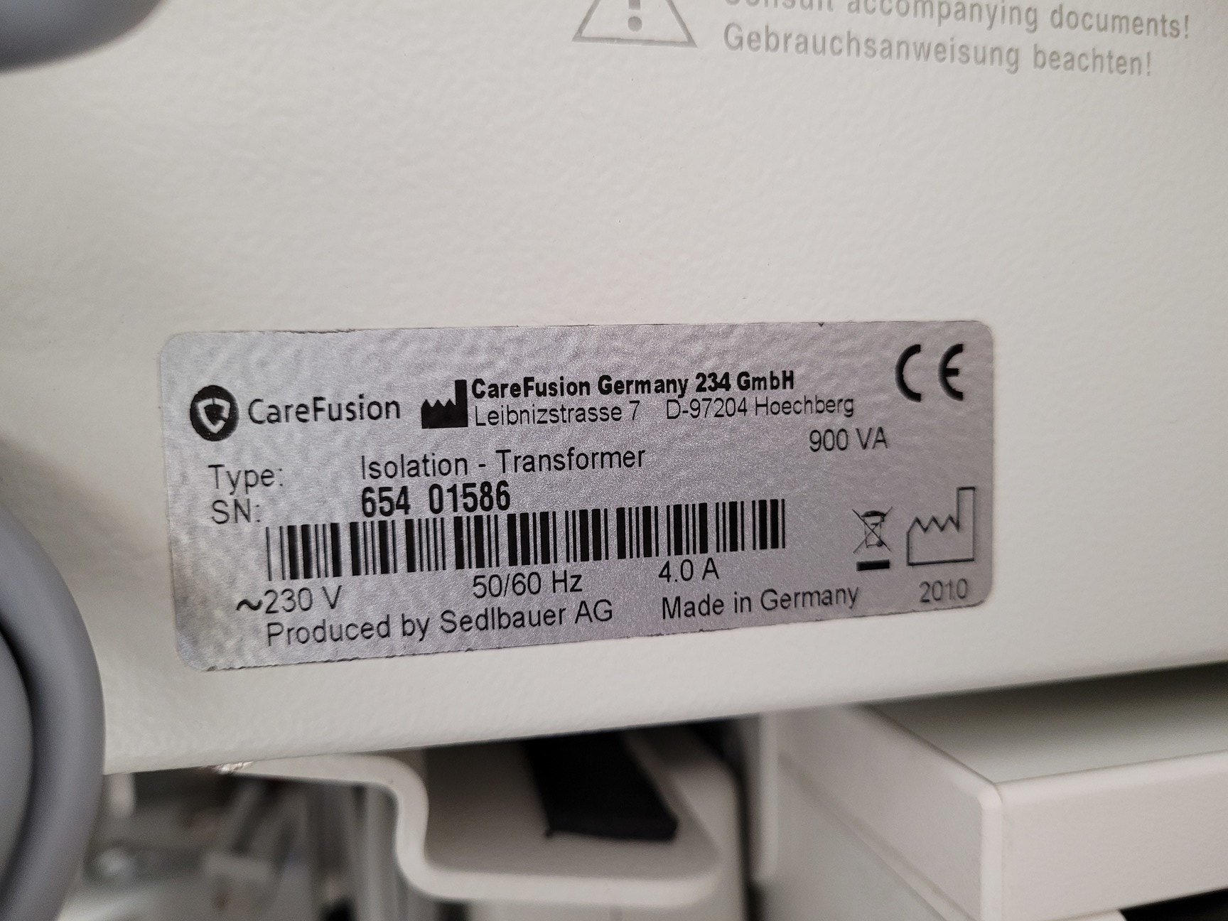 Image of Jaeger Oxycon Ergoline Ergoselect 200 System