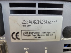 Thumbnail image of Grant LTD6G Digital Recirculating Water Bath Lab Working - Faulty Display
