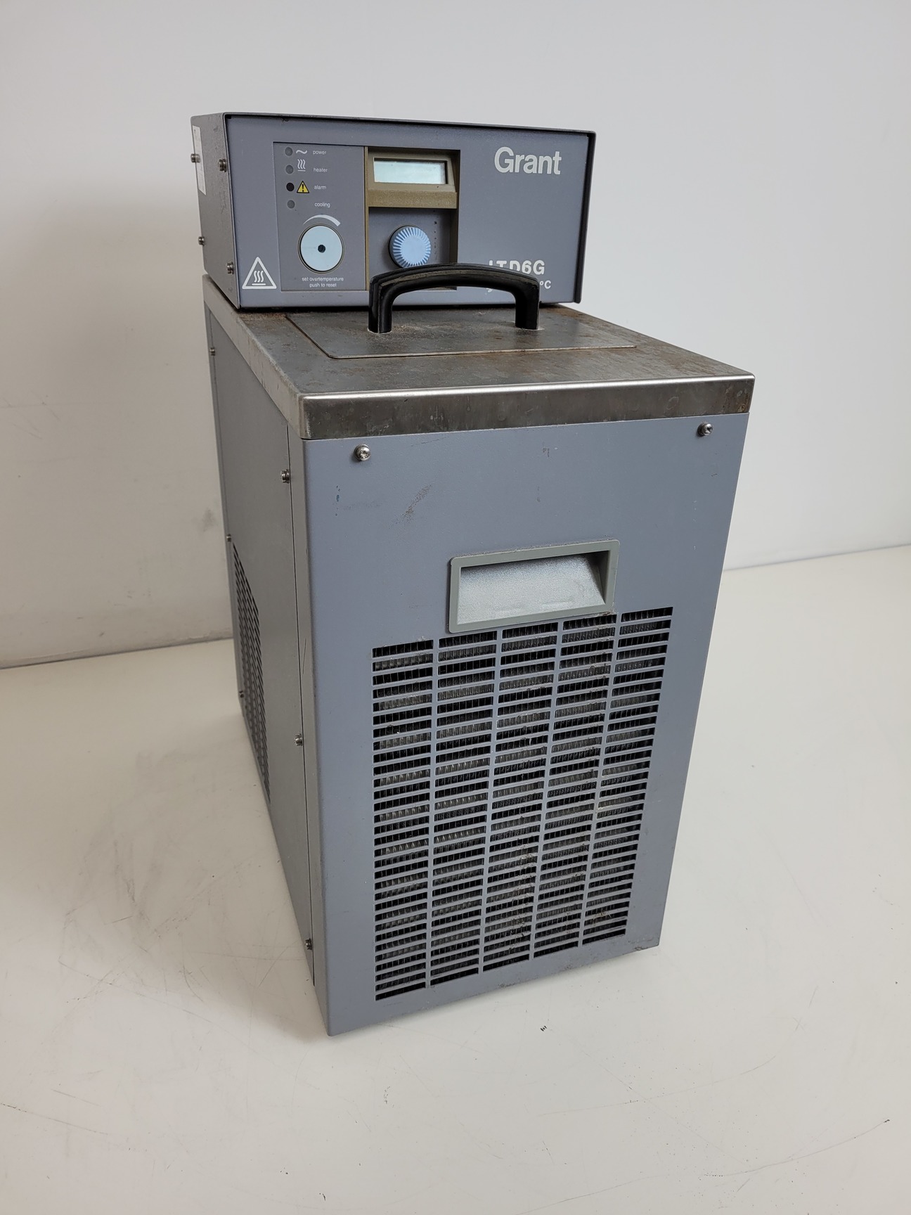 Image of Grant LTD6G Digital Recirculating Water Bath Lab Working - Faulty Display