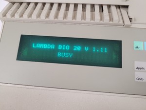 Thumbnail image of Perkin Elmer UV/VIS Spectrophotometer  Model - Lambda Bio 20 Lab