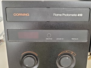 Thumbnail image of Corning 410 Flame Photometer with 850 Air Compressor & Manual Lab