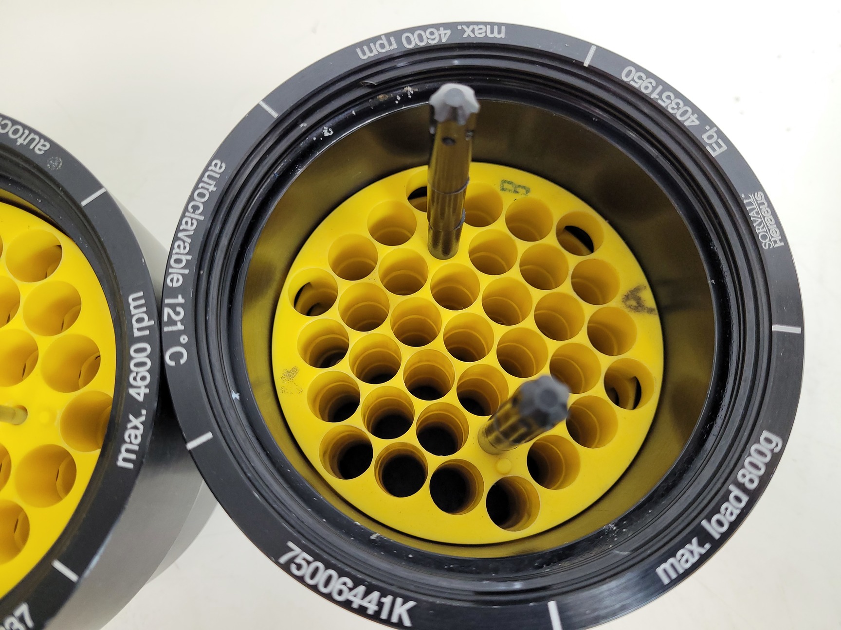 Image of Sorvall Thermo 75006441K, 75006441KL Centrifuge Buckets plus 35x5ml Adaptors
