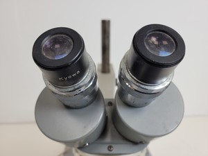 Thumbnail image of Kyowa Tokyo Long-Arm Stereo Microscope with 2 x Lamps Lab