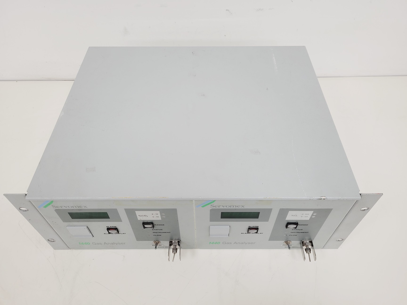 Image of Servomex 1440 Gas Analyser Double Twin Unit Lab