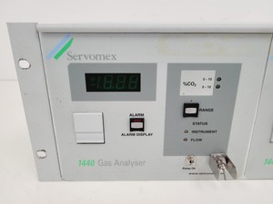 Thumbnail image of Servomex 1440 Gas Analyser Double Twin Unit Lab