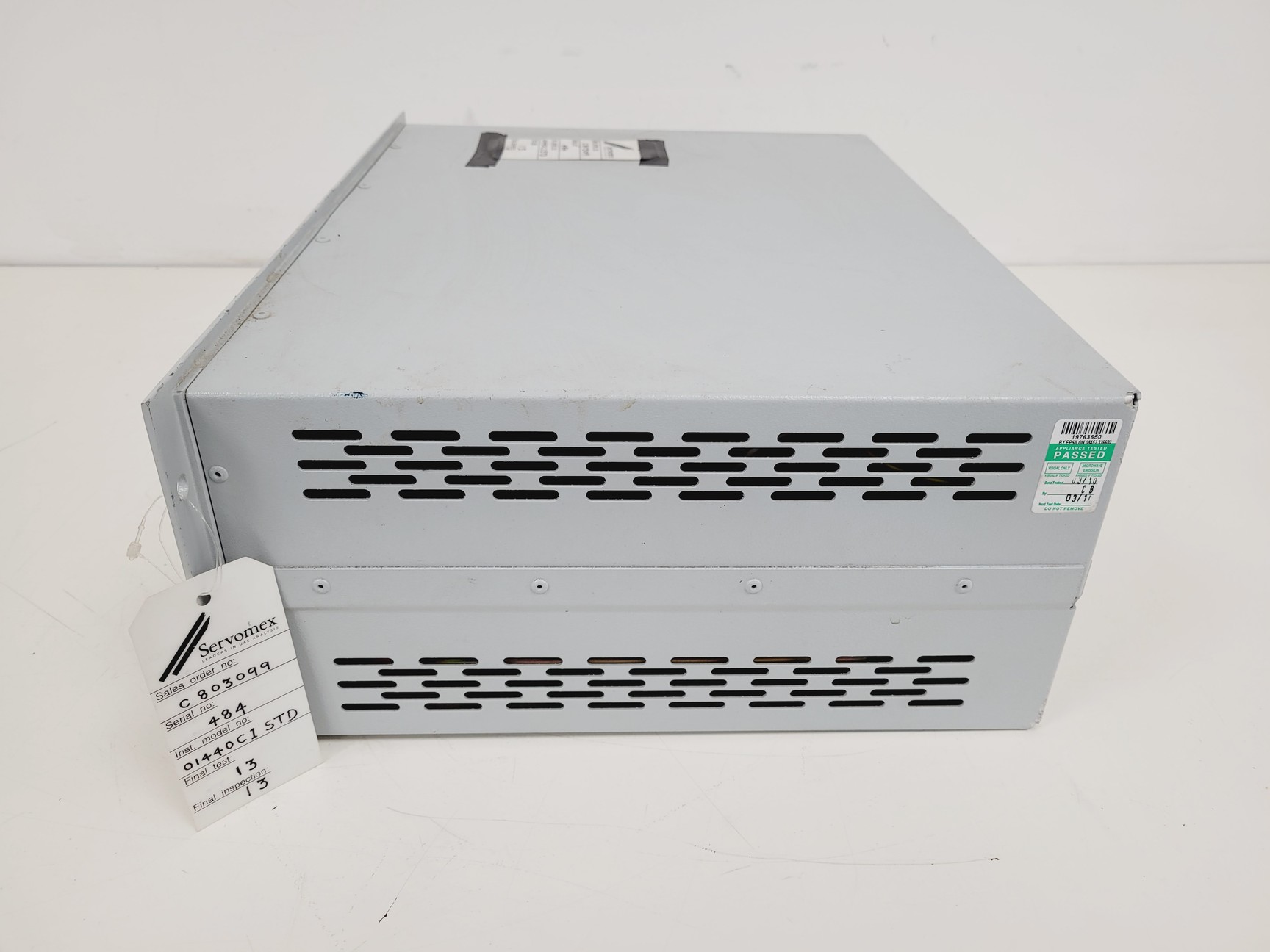 Image of Servomex 1440 Gas Analyser Twin Double Unit Lab
